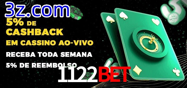Promoções do cassino ao Vivo 1122Bet